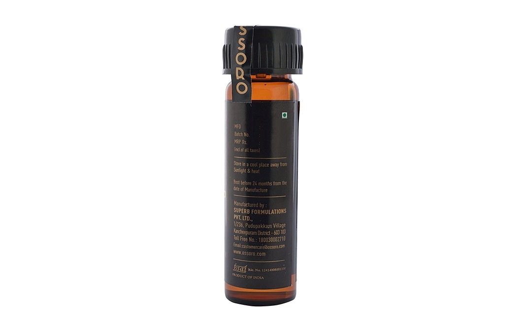 Ossoro Moroccan Rose Flavour    Glass Bottle  30 millilitre